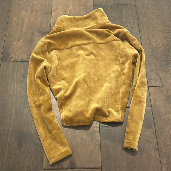 Tiger Friday Luxe Cropped Track Jacket - 24K - Picture 2 of 3